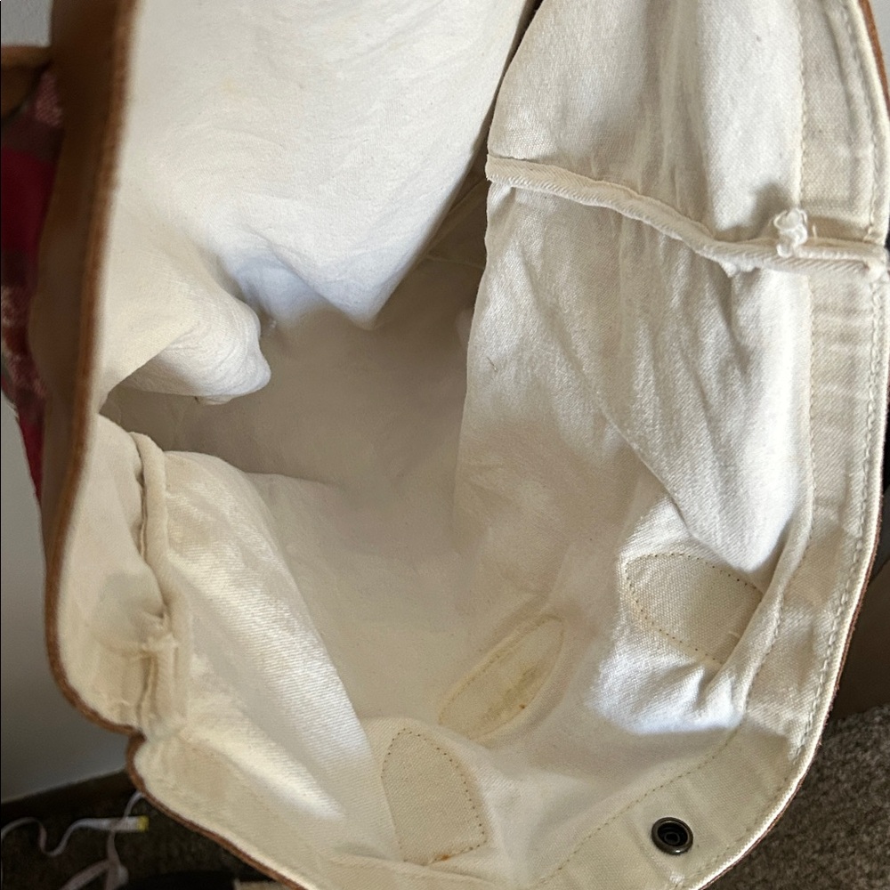 Longaberger Plaid Tote Bag - Picture 4 of 8